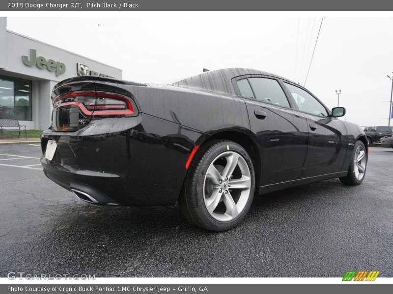 Pitch Black / Black 2018 Dodge Charger R/T