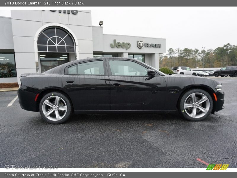 Pitch Black / Black 2018 Dodge Charger R/T
