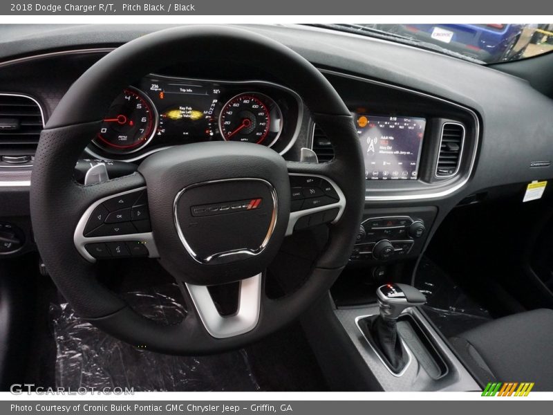 Pitch Black / Black 2018 Dodge Charger R/T