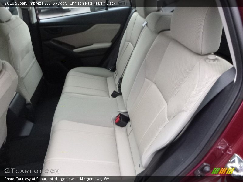 Crimson Red Pearl / Black 2018 Subaru Impreza 2.0i 5-Door