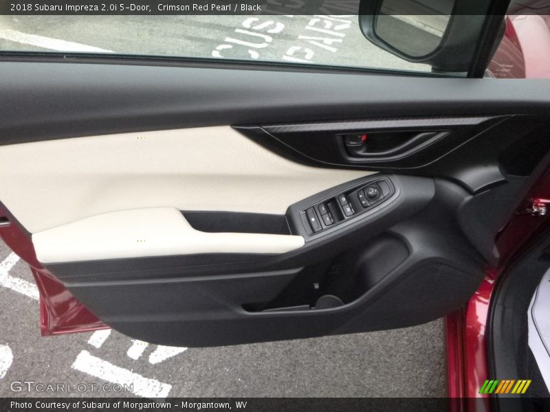 Crimson Red Pearl / Black 2018 Subaru Impreza 2.0i 5-Door
