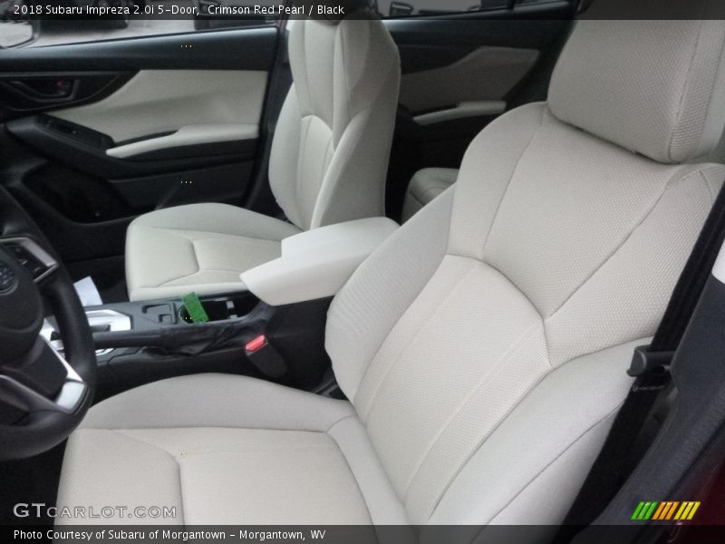 Crimson Red Pearl / Black 2018 Subaru Impreza 2.0i 5-Door