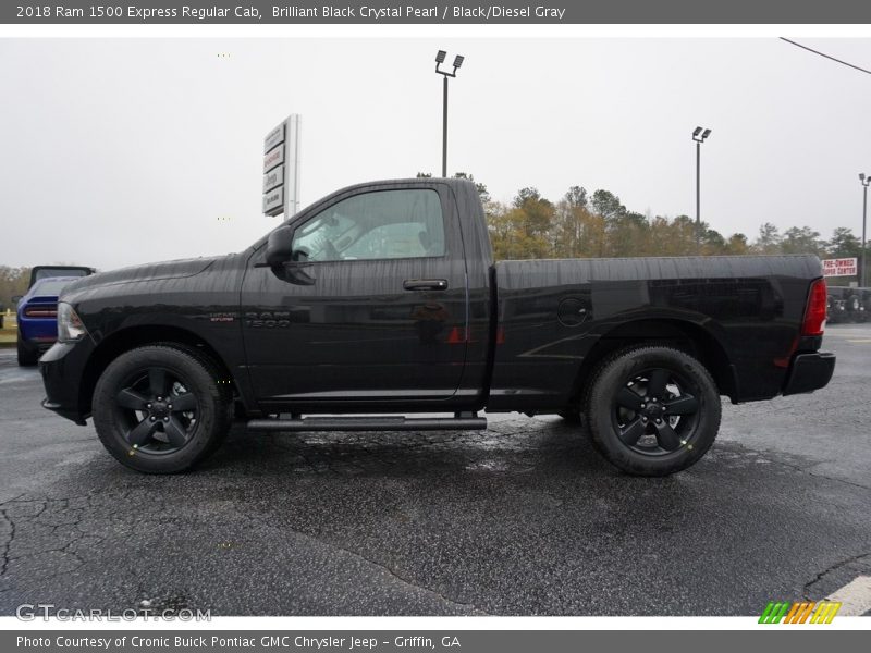  2018 1500 Express Regular Cab Brilliant Black Crystal Pearl