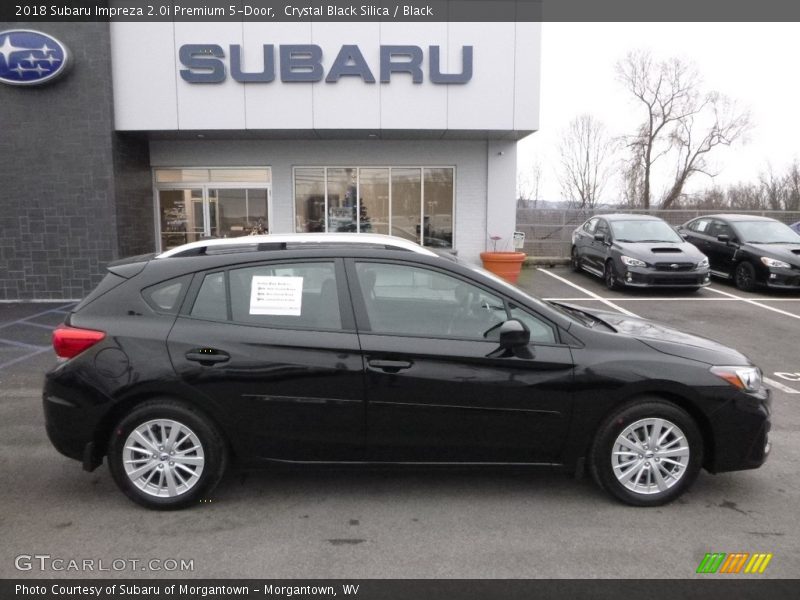Crystal Black Silica / Black 2018 Subaru Impreza 2.0i Premium 5-Door