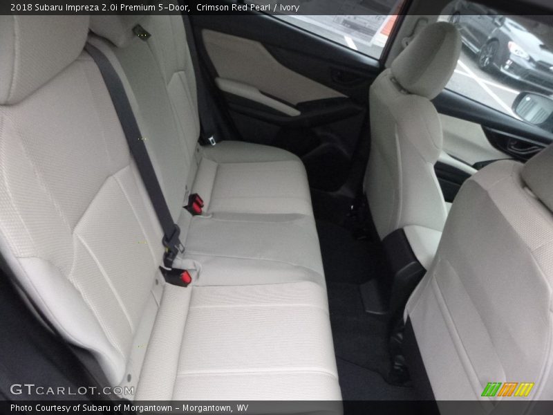 Crimson Red Pearl / Ivory 2018 Subaru Impreza 2.0i Premium 5-Door