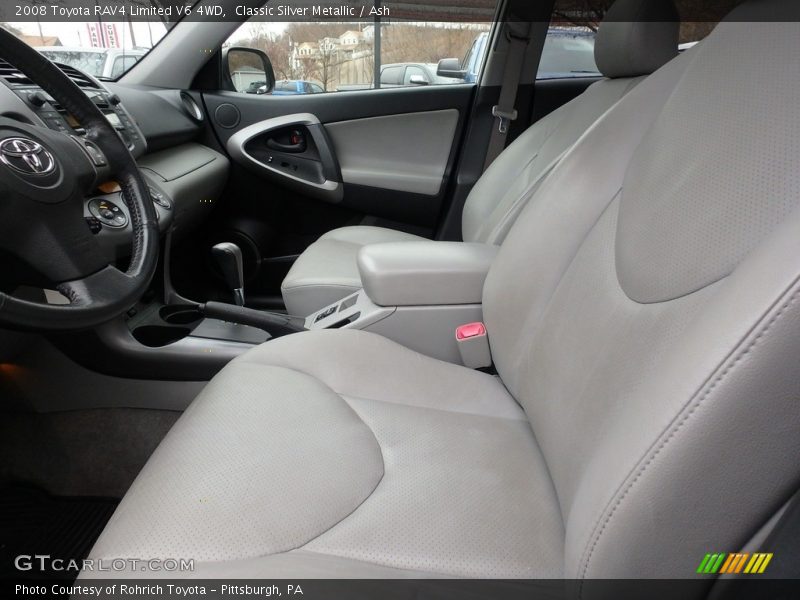 Classic Silver Metallic / Ash 2008 Toyota RAV4 Limited V6 4WD