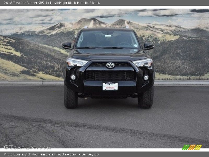 Midnight Black Metallic / Black 2018 Toyota 4Runner SR5 4x4