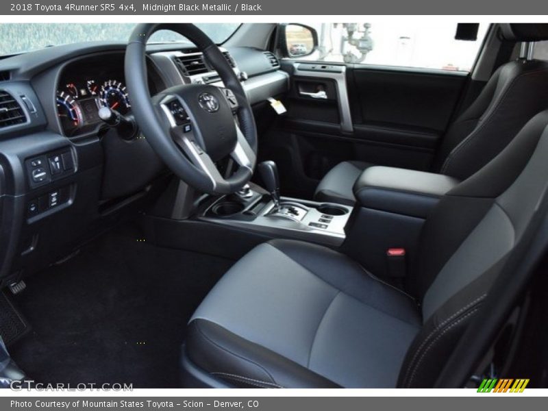 Midnight Black Metallic / Black 2018 Toyota 4Runner SR5 4x4