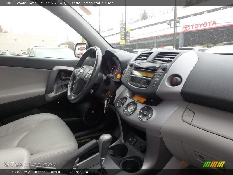 Classic Silver Metallic / Ash 2008 Toyota RAV4 Limited V6 4WD