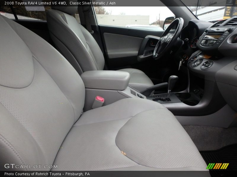 Classic Silver Metallic / Ash 2008 Toyota RAV4 Limited V6 4WD