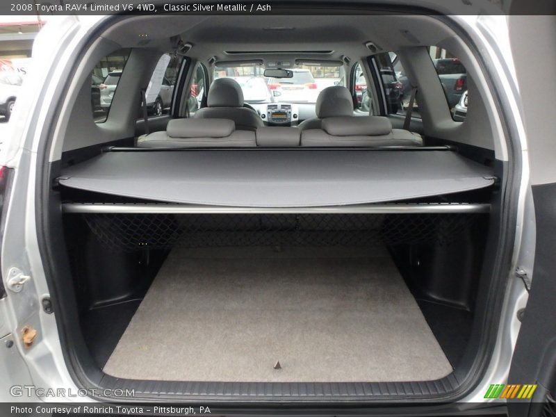 Classic Silver Metallic / Ash 2008 Toyota RAV4 Limited V6 4WD