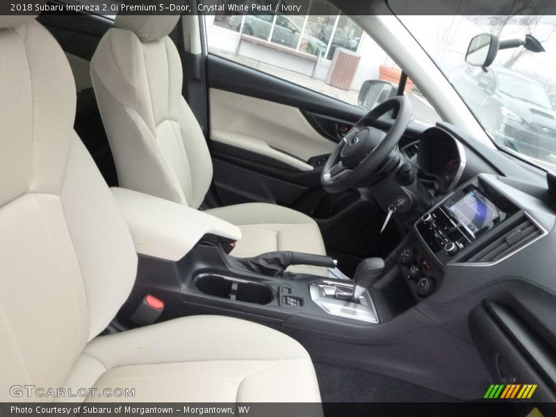 Crystal White Pearl / Ivory 2018 Subaru Impreza 2.0i Premium 5-Door