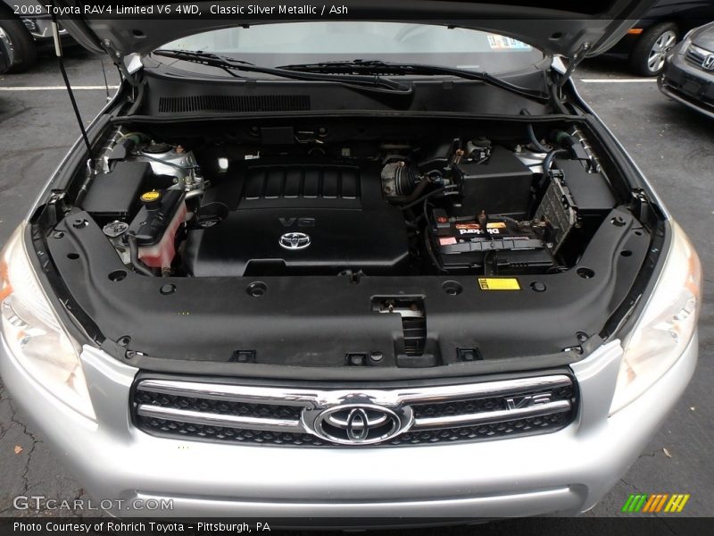 Classic Silver Metallic / Ash 2008 Toyota RAV4 Limited V6 4WD
