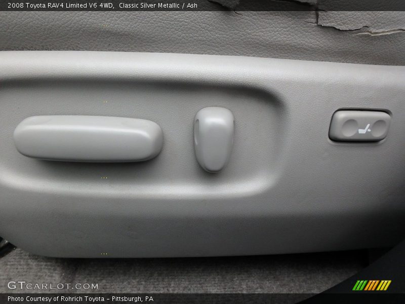 Classic Silver Metallic / Ash 2008 Toyota RAV4 Limited V6 4WD