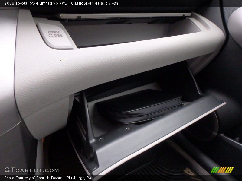 Classic Silver Metallic / Ash 2008 Toyota RAV4 Limited V6 4WD