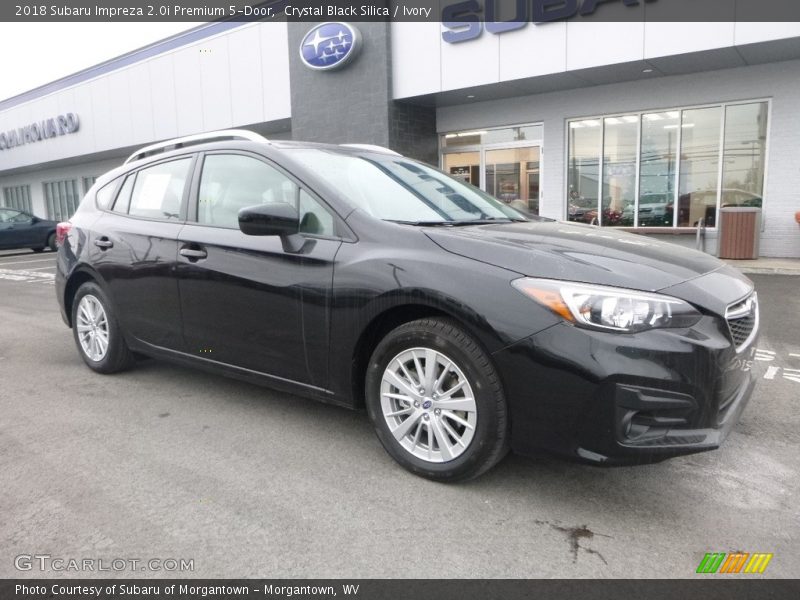Crystal Black Silica / Ivory 2018 Subaru Impreza 2.0i Premium 5-Door