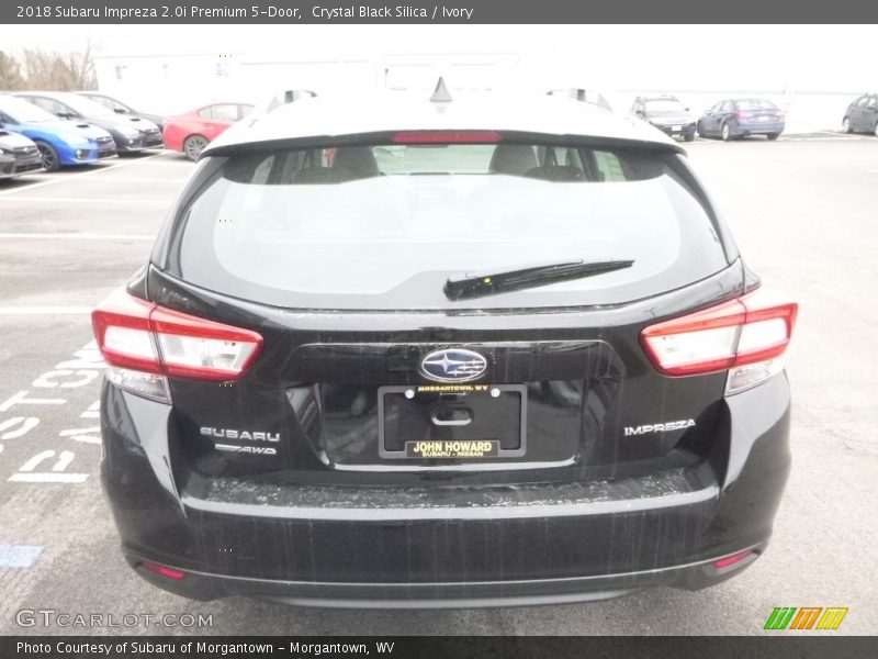 Crystal Black Silica / Ivory 2018 Subaru Impreza 2.0i Premium 5-Door