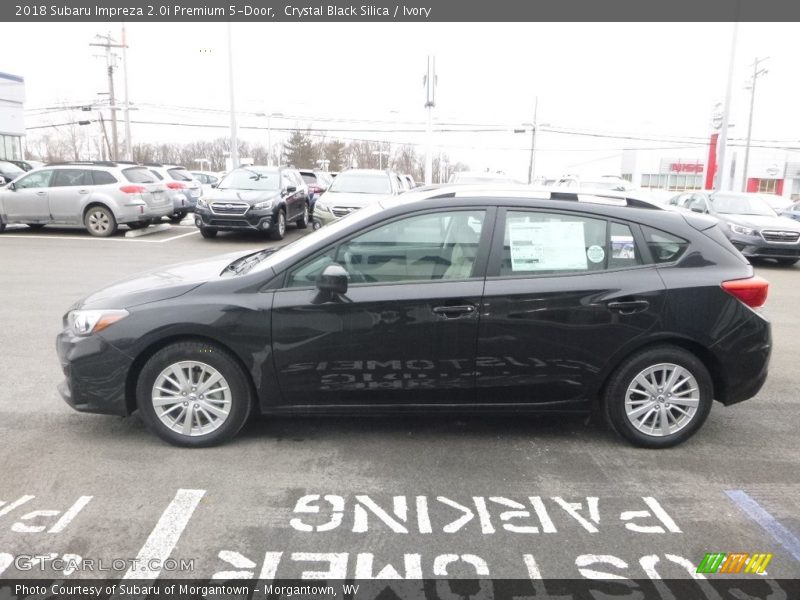 Crystal Black Silica / Ivory 2018 Subaru Impreza 2.0i Premium 5-Door