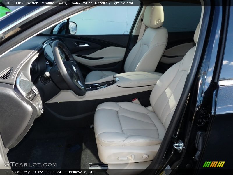 Ebony Twilight Metallic / Light Neutral 2018 Buick Envision Premium II AWD