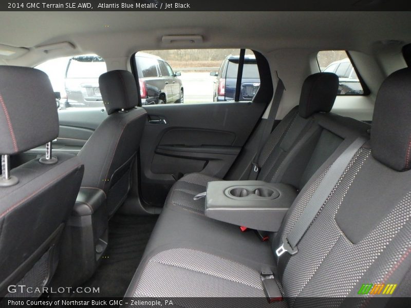 Atlantis Blue Metallic / Jet Black 2014 GMC Terrain SLE AWD