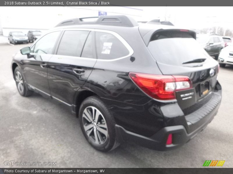 Crystal Black Silica / Black 2018 Subaru Outback 2.5i Limited