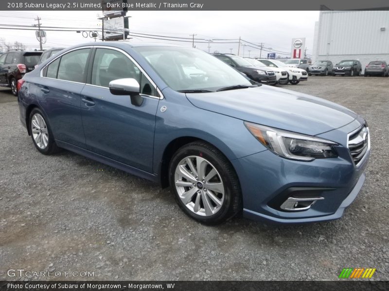 Dark Blue Metallic / Titanium Gray 2018 Subaru Legacy 2.5i Limited