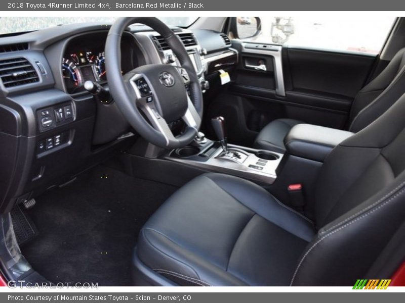 Barcelona Red Metallic / Black 2018 Toyota 4Runner Limited 4x4