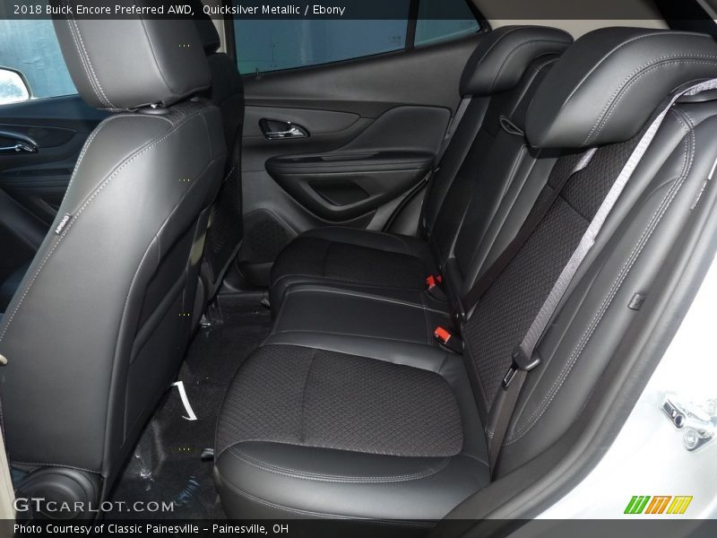 Quicksilver Metallic / Ebony 2018 Buick Encore Preferred AWD