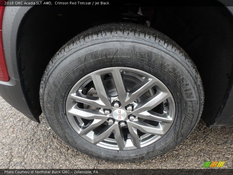 Crimson Red Tintcoat / Jet Black 2018 GMC Acadia SLT AWD