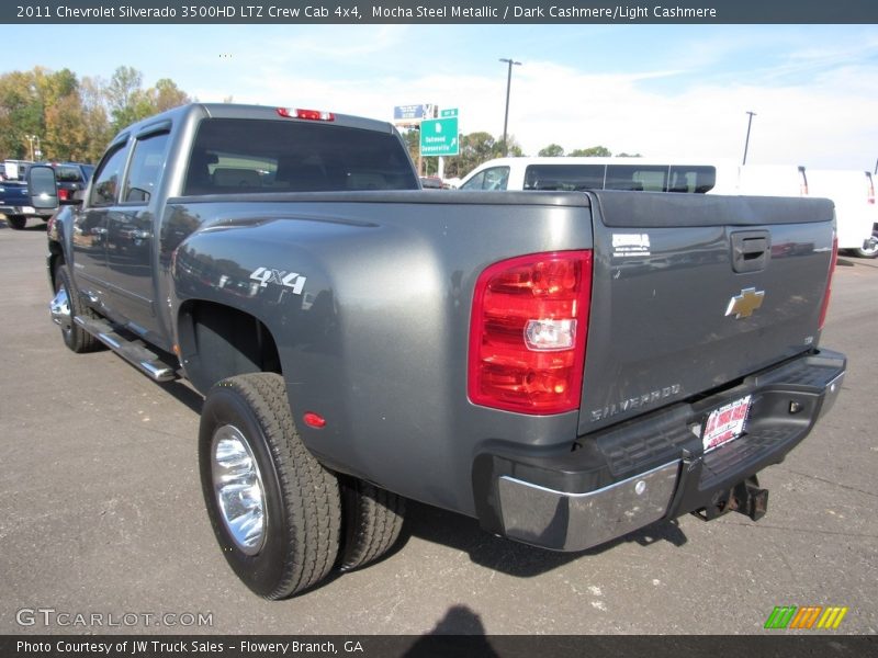 Mocha Steel Metallic / Dark Cashmere/Light Cashmere 2011 Chevrolet Silverado 3500HD LTZ Crew Cab 4x4