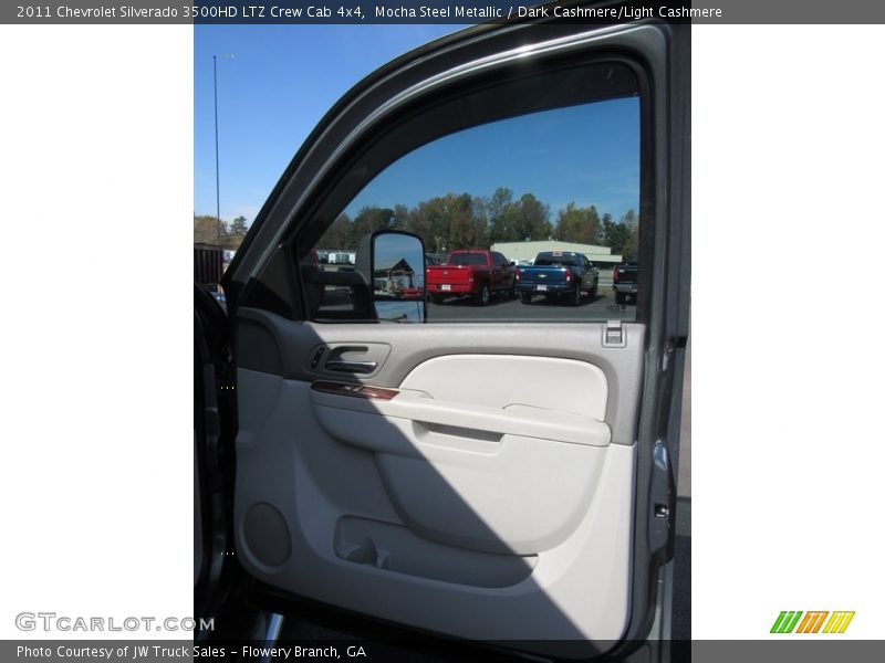 Mocha Steel Metallic / Dark Cashmere/Light Cashmere 2011 Chevrolet Silverado 3500HD LTZ Crew Cab 4x4