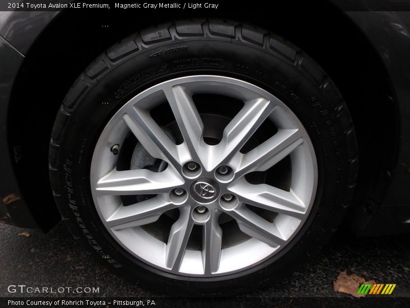 Magnetic Gray Metallic / Light Gray 2014 Toyota Avalon XLE Premium