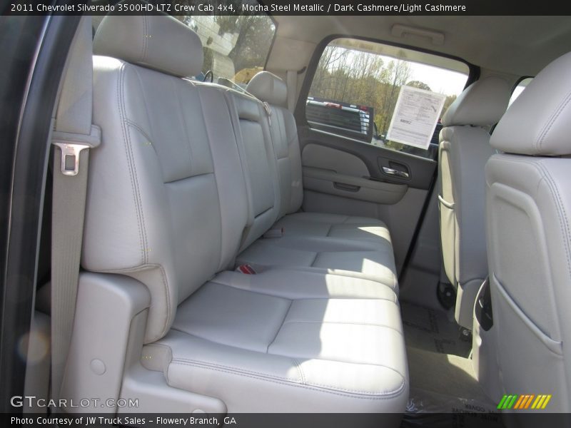 Mocha Steel Metallic / Dark Cashmere/Light Cashmere 2011 Chevrolet Silverado 3500HD LTZ Crew Cab 4x4