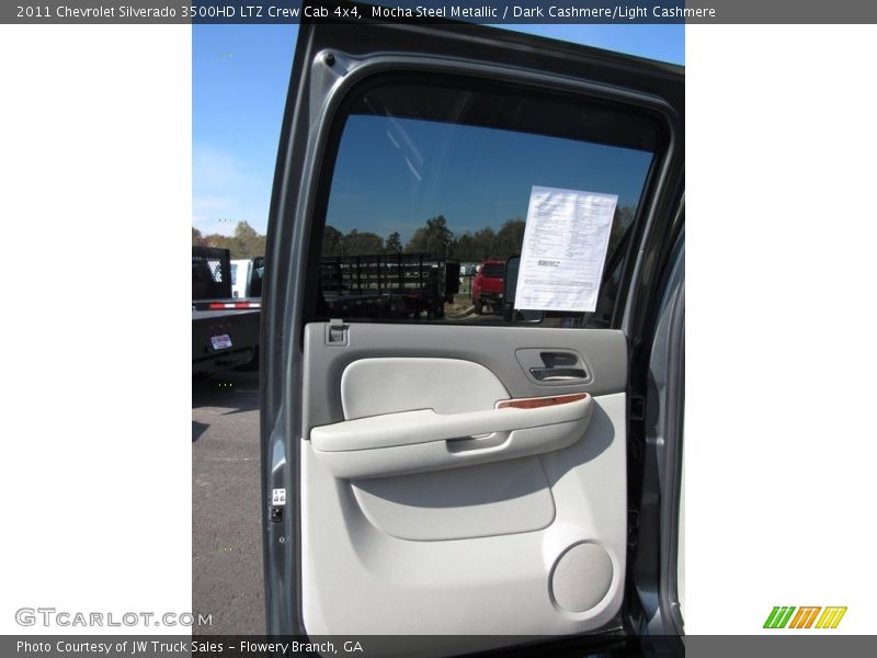 Mocha Steel Metallic / Dark Cashmere/Light Cashmere 2011 Chevrolet Silverado 3500HD LTZ Crew Cab 4x4