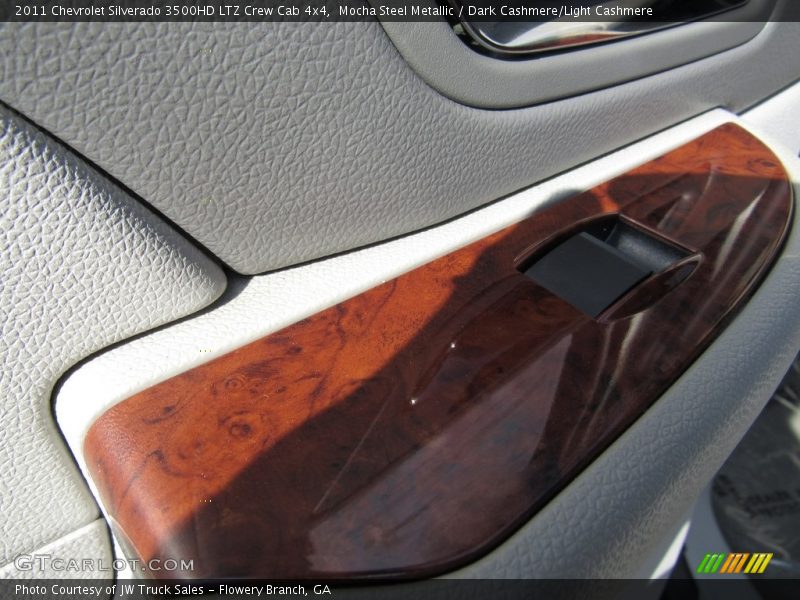 Mocha Steel Metallic / Dark Cashmere/Light Cashmere 2011 Chevrolet Silverado 3500HD LTZ Crew Cab 4x4