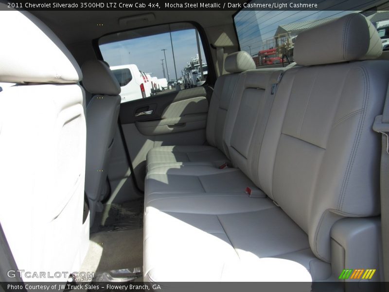 Mocha Steel Metallic / Dark Cashmere/Light Cashmere 2011 Chevrolet Silverado 3500HD LTZ Crew Cab 4x4