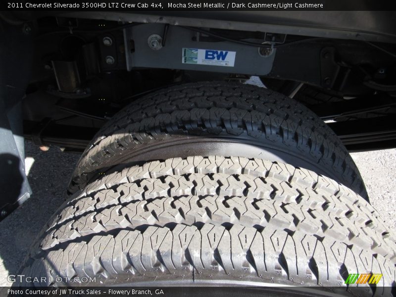 Mocha Steel Metallic / Dark Cashmere/Light Cashmere 2011 Chevrolet Silverado 3500HD LTZ Crew Cab 4x4