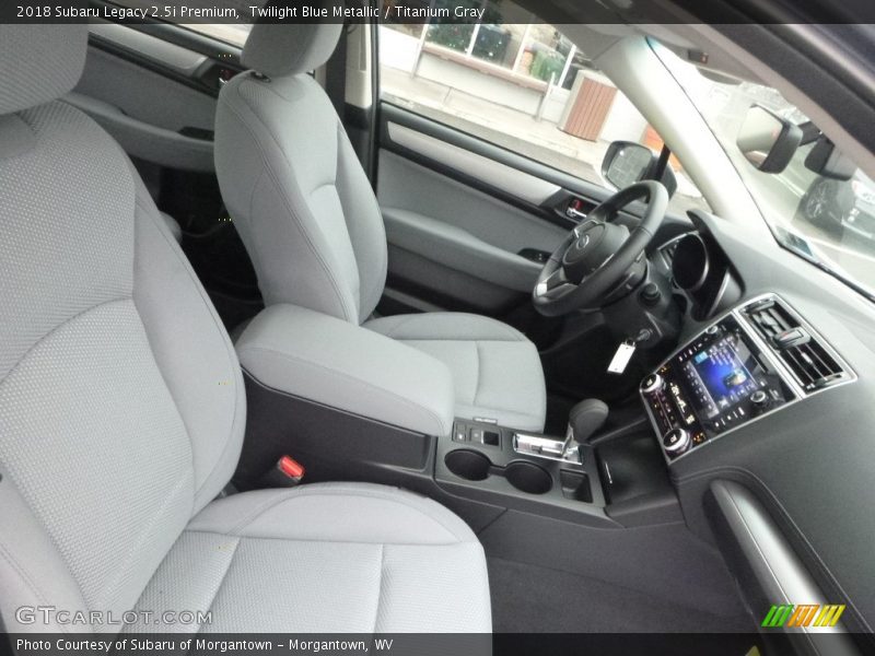 Twilight Blue Metallic / Titanium Gray 2018 Subaru Legacy 2.5i Premium