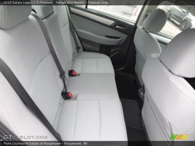 Twilight Blue Metallic / Titanium Gray 2018 Subaru Legacy 2.5i Premium