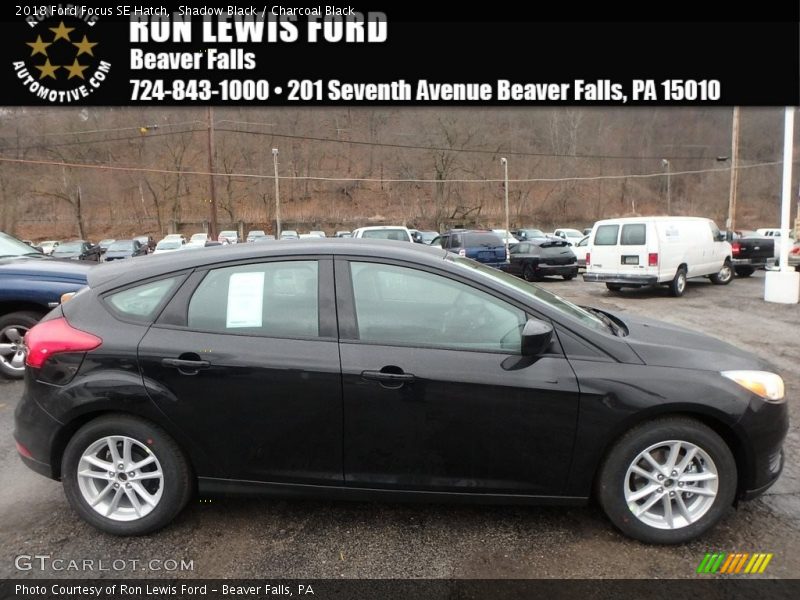 Shadow Black / Charcoal Black 2018 Ford Focus SE Hatch