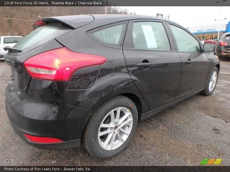 Shadow Black / Charcoal Black 2018 Ford Focus SE Hatch