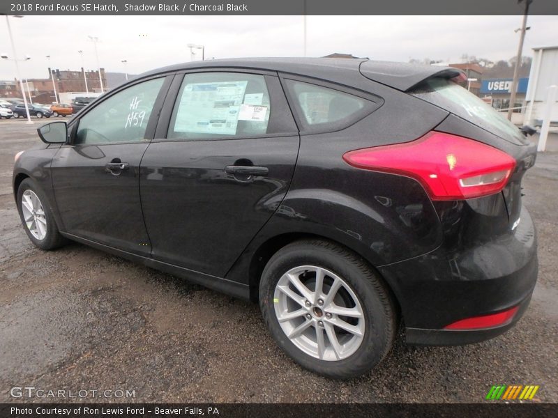 Shadow Black / Charcoal Black 2018 Ford Focus SE Hatch