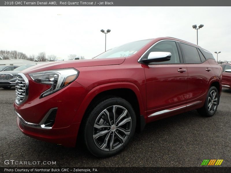 Red Quartz Tintcoat / ­Jet Black 2018 GMC Terrain Denali AWD