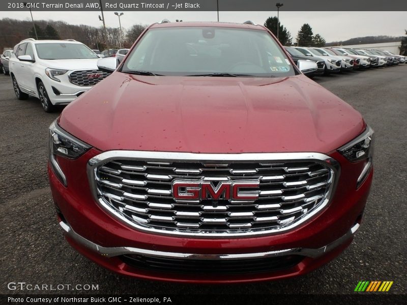 Red Quartz Tintcoat / ­Jet Black 2018 GMC Terrain Denali AWD