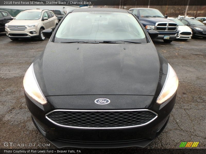 Shadow Black / Charcoal Black 2018 Ford Focus SE Hatch