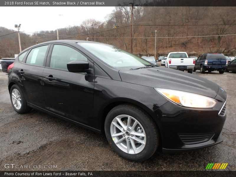 Shadow Black / Charcoal Black 2018 Ford Focus SE Hatch