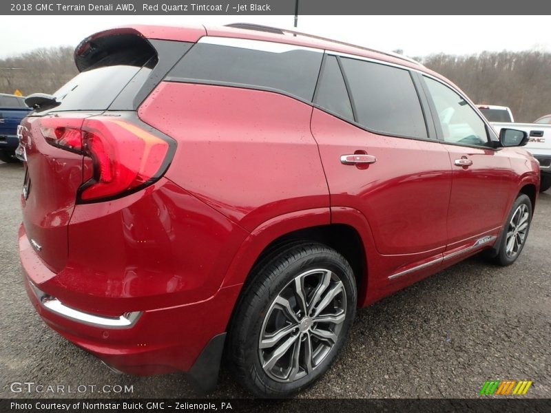 Red Quartz Tintcoat / ­Jet Black 2018 GMC Terrain Denali AWD
