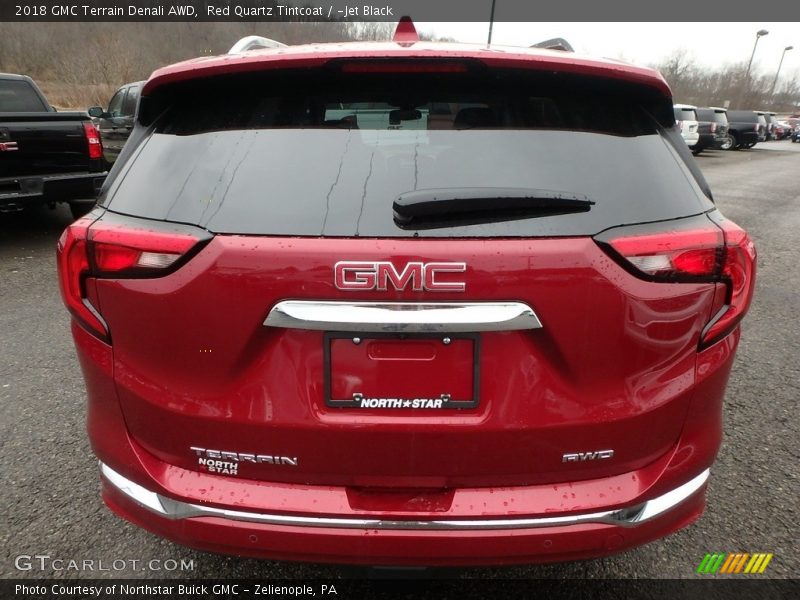 Red Quartz Tintcoat / ­Jet Black 2018 GMC Terrain Denali AWD