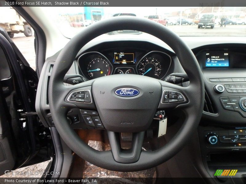 Shadow Black / Charcoal Black 2018 Ford Focus SE Hatch
