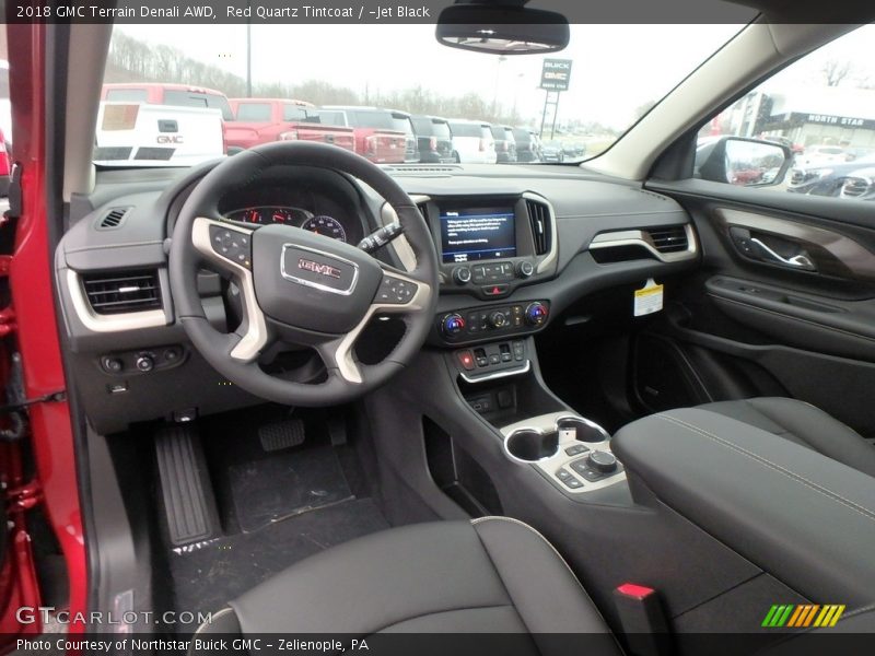Red Quartz Tintcoat / ­Jet Black 2018 GMC Terrain Denali AWD
